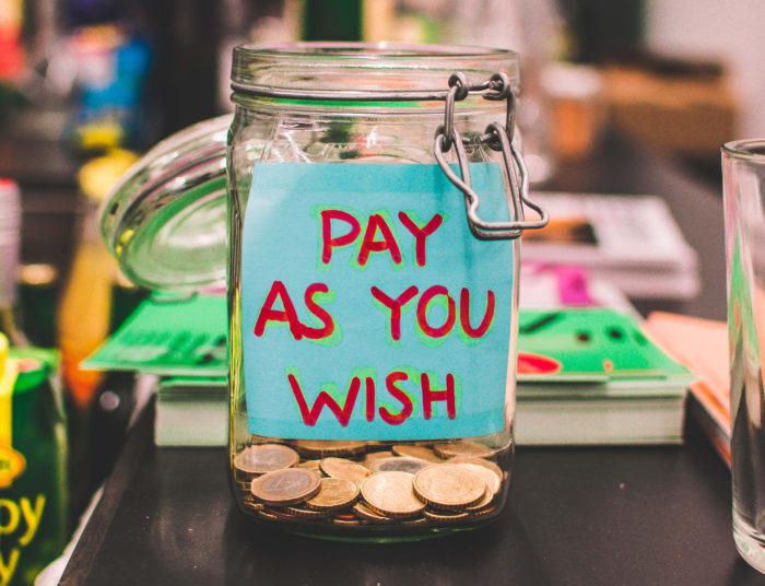Pay As You Wish jar